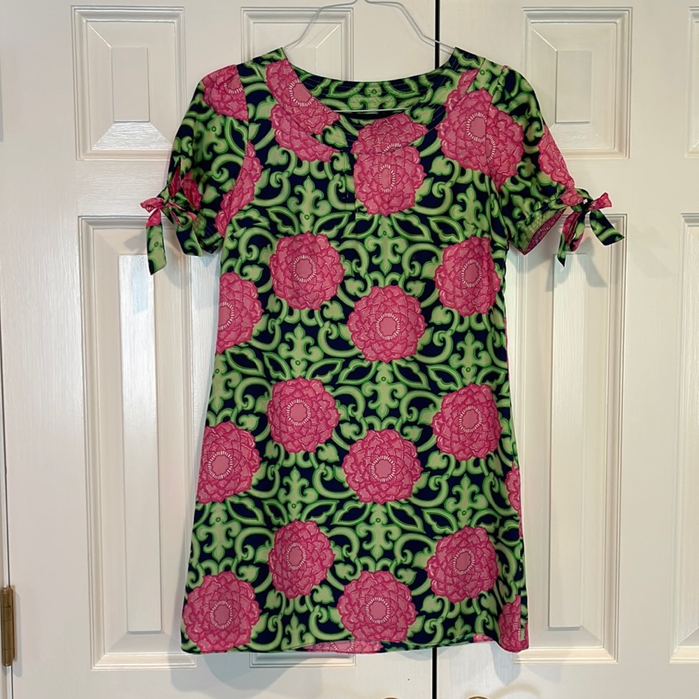 Vintage Lilly Pulitzer silk mini dress size 2